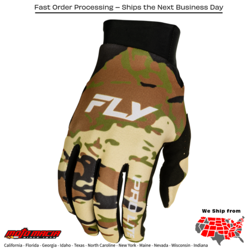 FLY RACING PRO LITE GLOVES CAMO