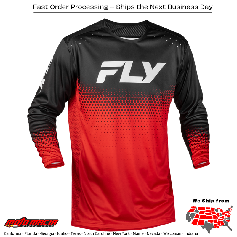 Rayce Sonar Bicycle Jersey Red/Black/White