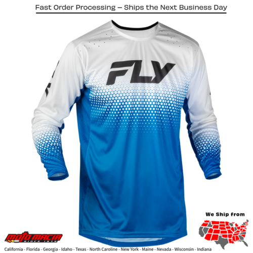 Rayce Sonar Bicycle Jersey Blue/White/Black