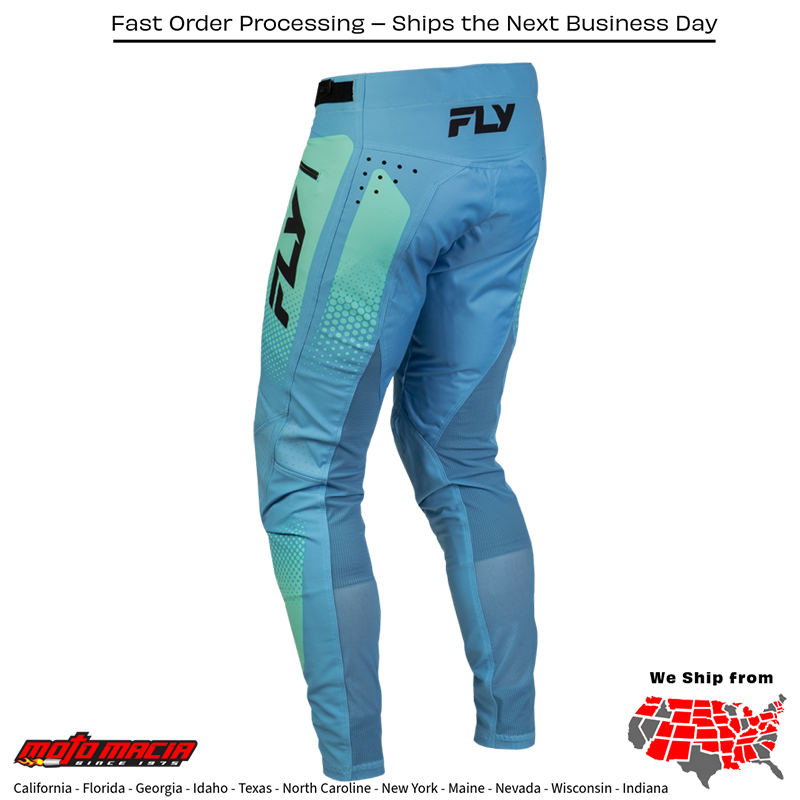 Yth Rayce Sonar Bicycle Pants Teal/Aqua Sz - Image 2