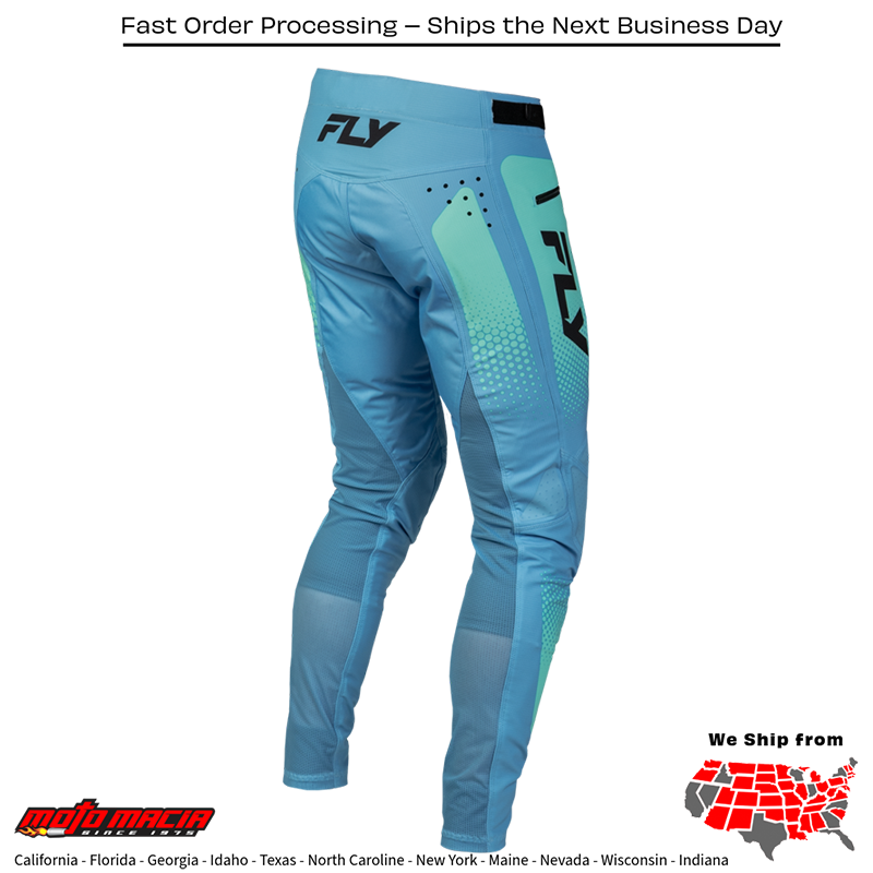 Yth Rayce Sonar Bicycle Pants Teal/Aqua Sz - Image 3
