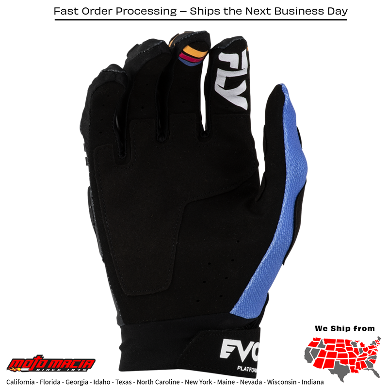 El título completo para el anuncio de eBay sería: "Evolution Dst Bolt Gloves Bla - Image 2