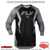 El título completo sería: "Evolution Dst Bolt Jersey Black/Grey"