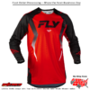 El título completo sería: "Evolution Dst Bolt Jersey Red/Black/White"