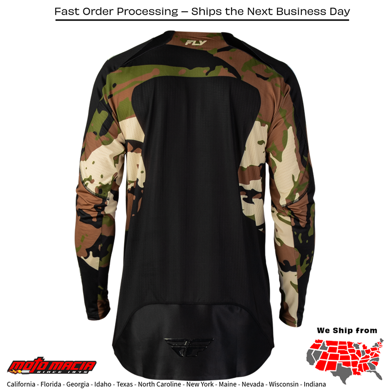 El título completo sería: "Evolution Dst Hunt Jersey Black/Camo" - Image 2
