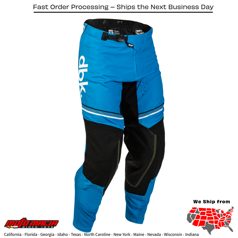 El título completo sería: "Evolution Dst Dbk Pants Blue/Black/White Sz"