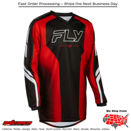 Youth F-16 Raze Jersey Black/Red/White