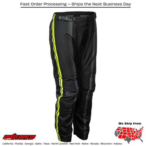 Youth F-16 Raze Pants Black/Grey Sz