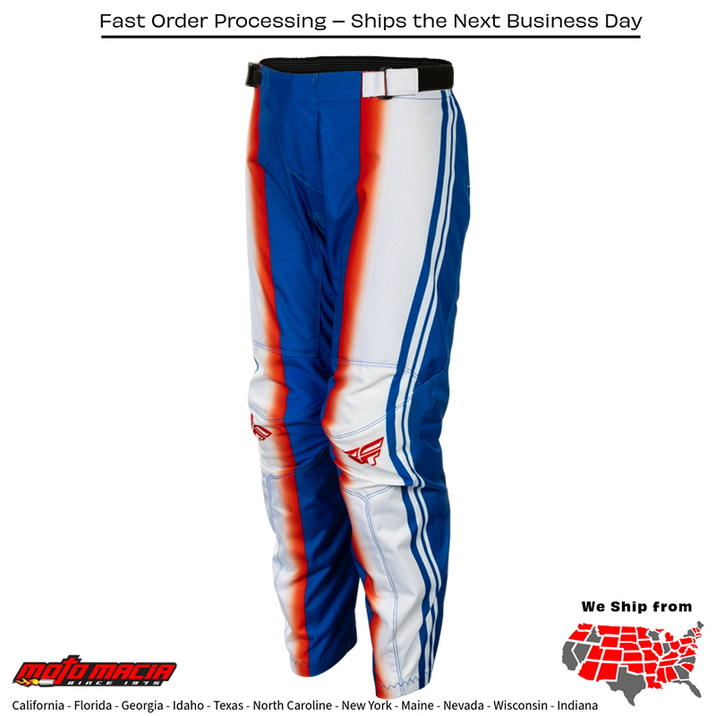 Youth F-16 Raze Pants Red/White/Blue Size - Image 4