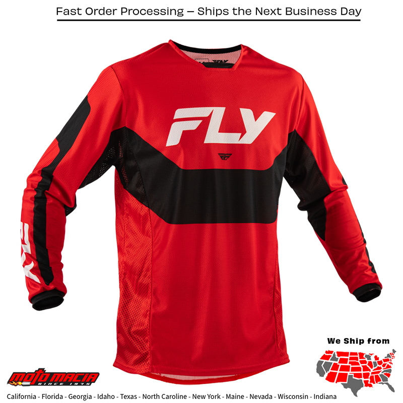 El título completo sería: "Kinetic Mesh Jersey Red/Black/White"