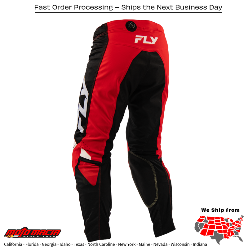 El título completo sería: "Kinetic Mesh Pants Red/Black/White Sz" - Image 2