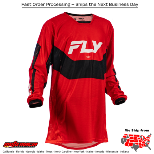 Yth Kinetic Mesh Jersey Red/Black/White
