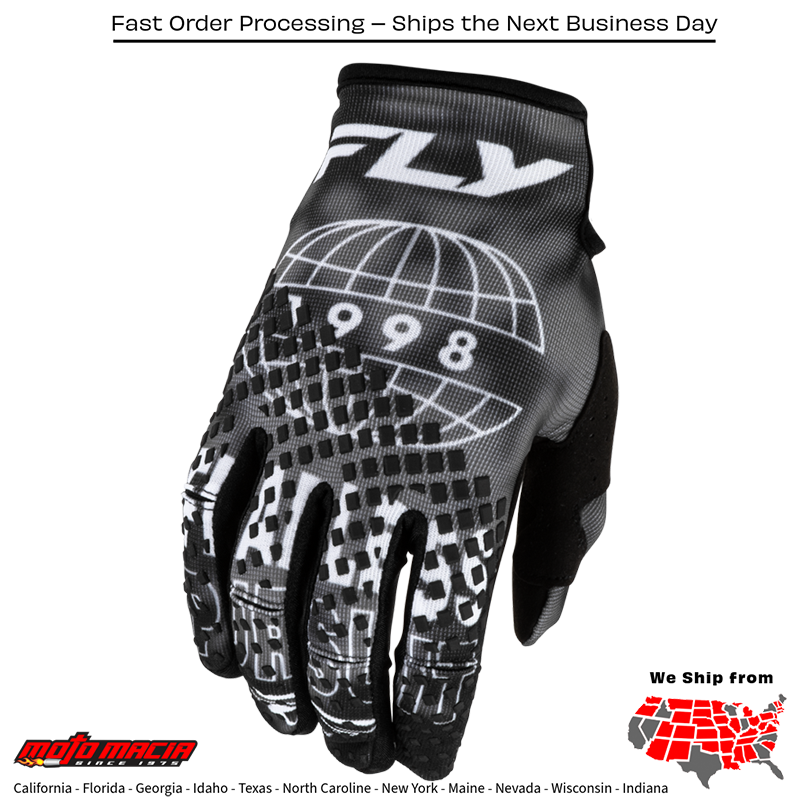 Kinetic Blur Gloves Black/Grey