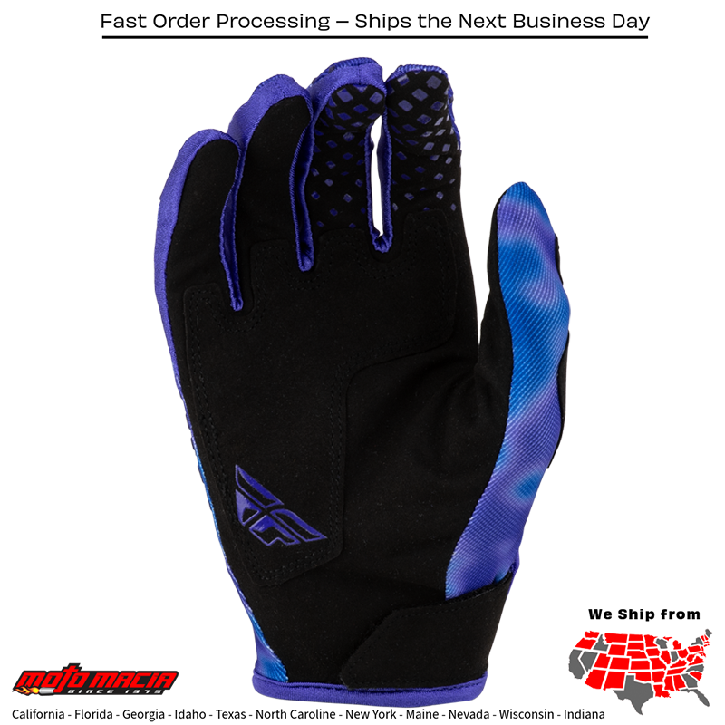 El título completo sería: "Kinetic Blur Gloves Blue/Navy" - Image 2