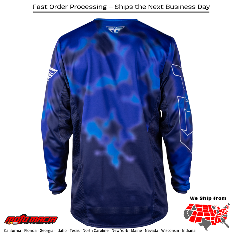 El título completo sería: "Kinetic Blur Jersey Blue/Navy" - Image 2