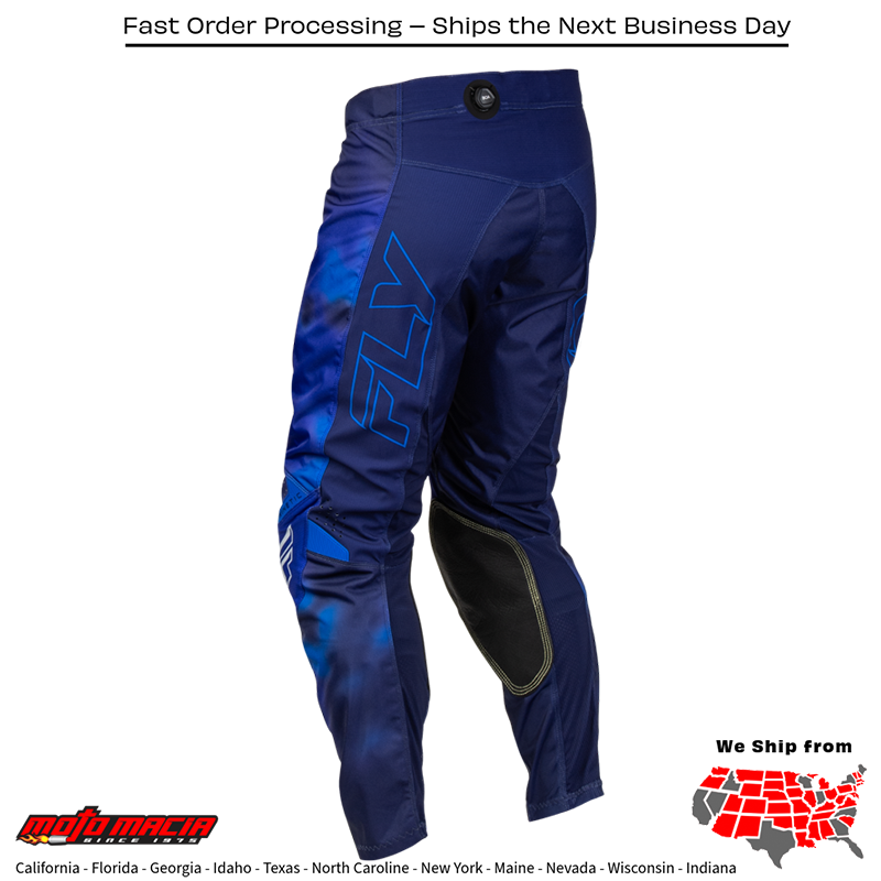 El título completo sería: "Kinetic Blur Pants Blue/Navy Sz" - Image 2