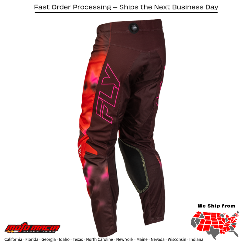 El título completo sería: "Kinetic Blur Pants Red/Maroon Sz" - Image 2