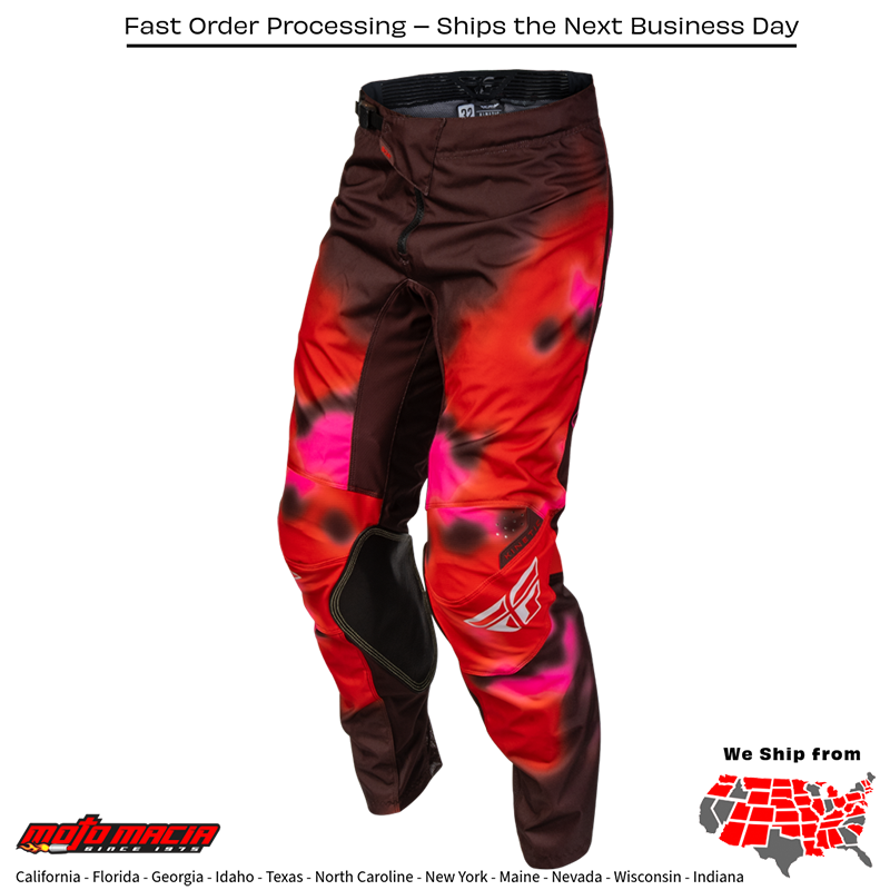 El título completo sería: "Kinetic Blur Pants Red/Maroon Sz" - Image 4