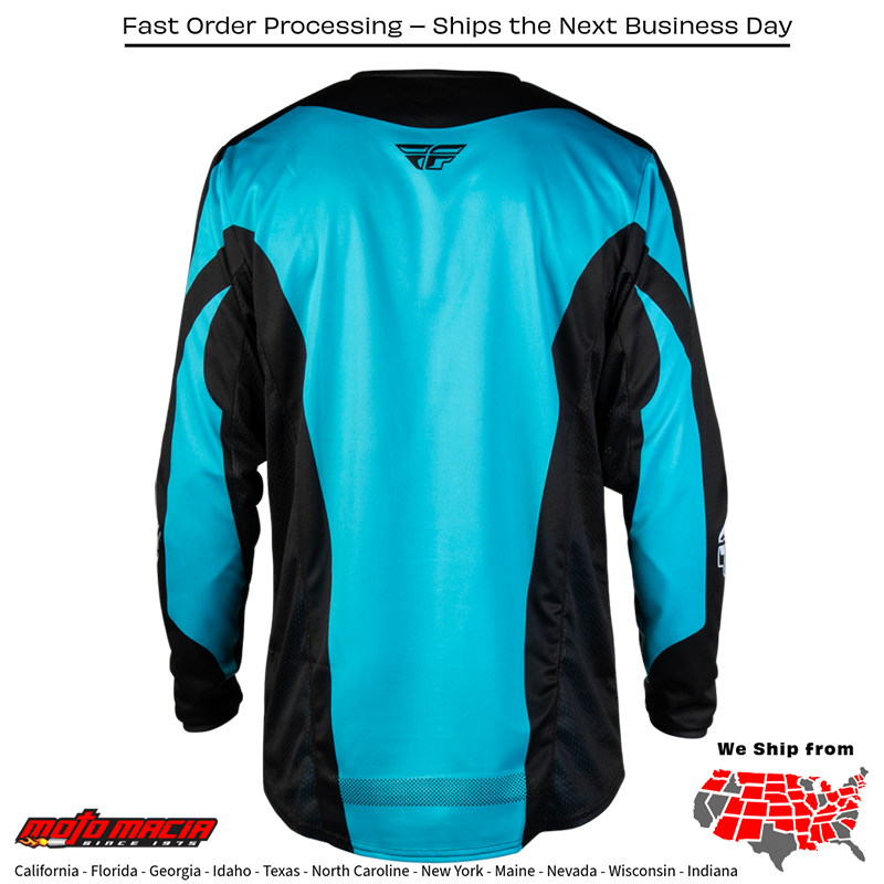 El título completo sería: "Kinetic Fade Jersey Blue/Black/White" - Image 2