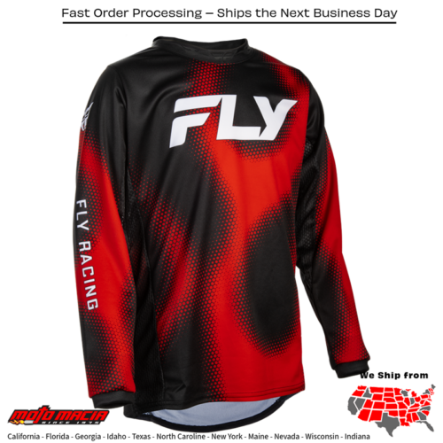 Youth Kinetic Torch Jersey Black/Red/White