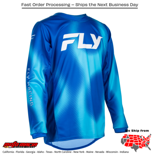 Youth Kinetic Torch Jersey Light Blue/Blue