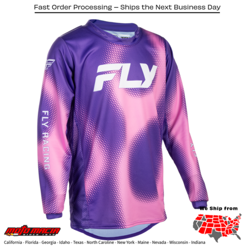 Youth Kinetic Torch Jersey Purple/Pink