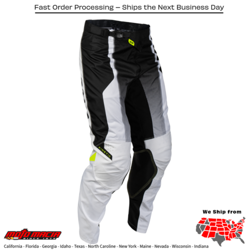 El título completo sería: "Kinetic Fade Pants White/Black/Hi-Vis Sz"