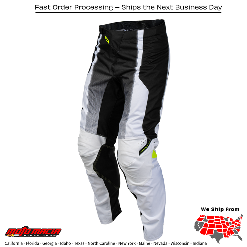 El título completo sería: "Kinetic Fade Pants White/Black/Hi-Vis Sz" - Image 4
