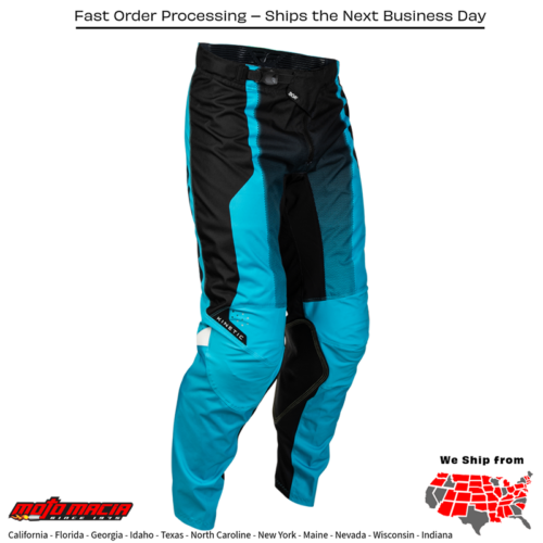 El título completo sería: "Kinetic Fade Pants Blue/Black/White Sz"