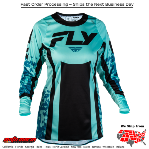 El título completo sería: Women's Lite Flake Jersey Aqua/Teal/Black