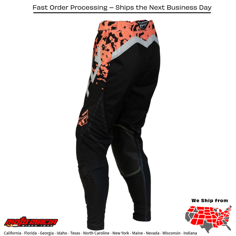Women's Lite Flake Pants Blk/Light Grey/Coral Sz - Image 2