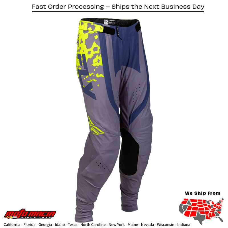 Women's Lite Flake Pants Lavendar/Blue/Yellow Sz