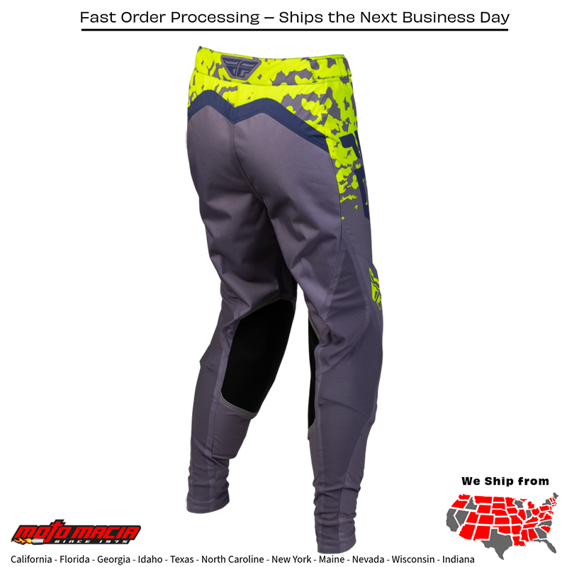 Women's Lite Flake Pants Lavendar/Blue/Yellow Sz - Image 3