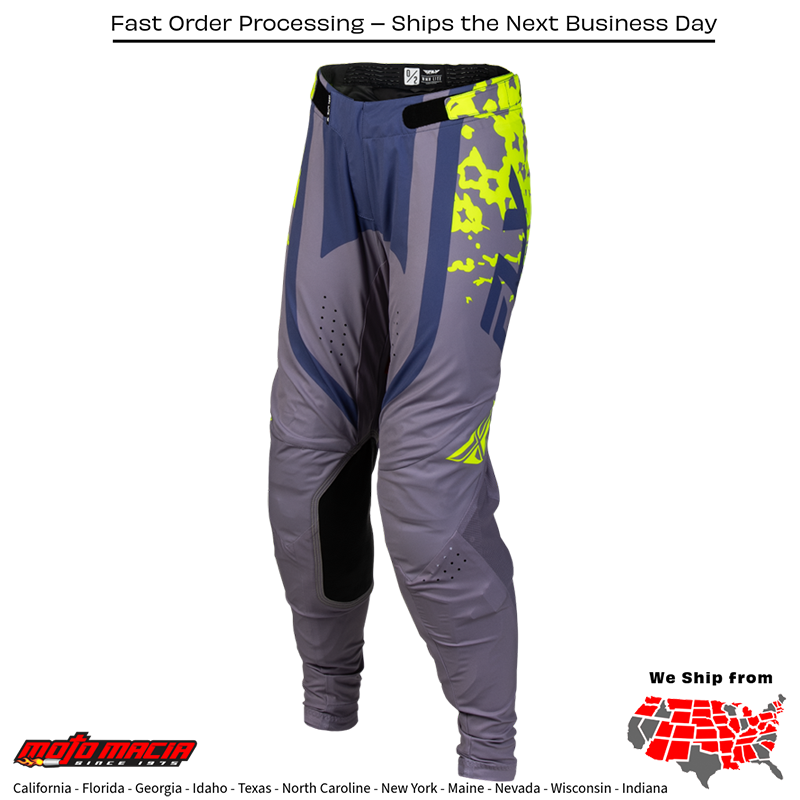 Women's Lite Flake Pants Lavendar/Blue/Yellow Sz - Image 4