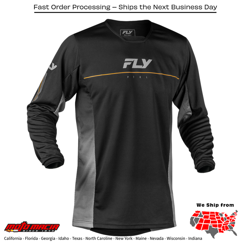 Patrol Jersey Black/Grey
