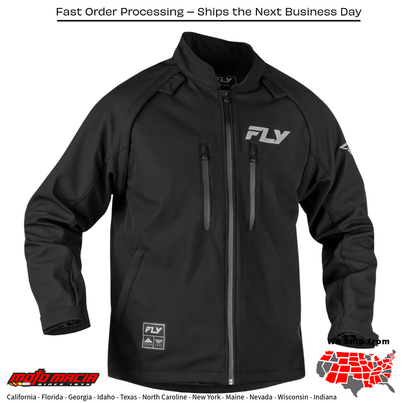 Patrol Jacket Black/Grey