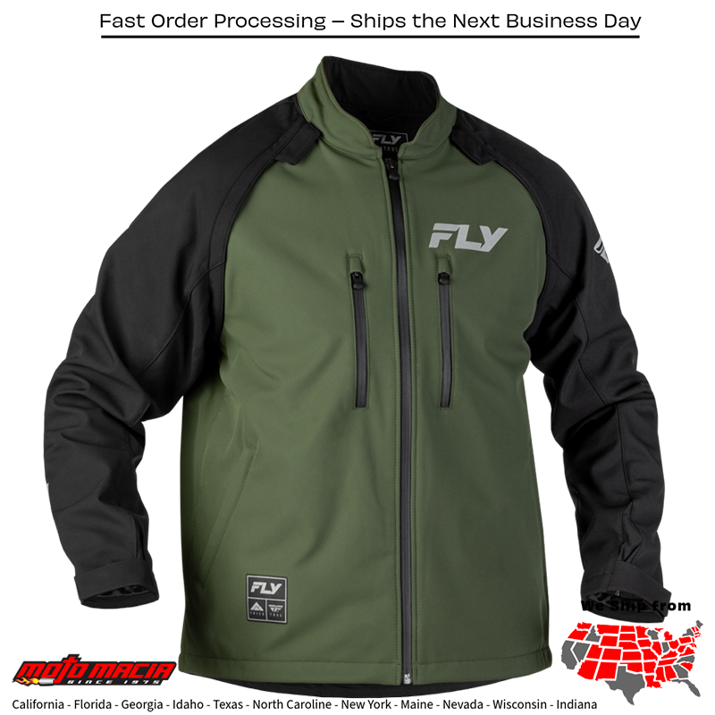 Patrol Jacket Forest Green/Black
