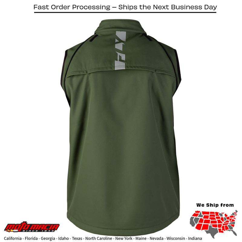 Patrol Jacket Forest Green/Black - Image 4