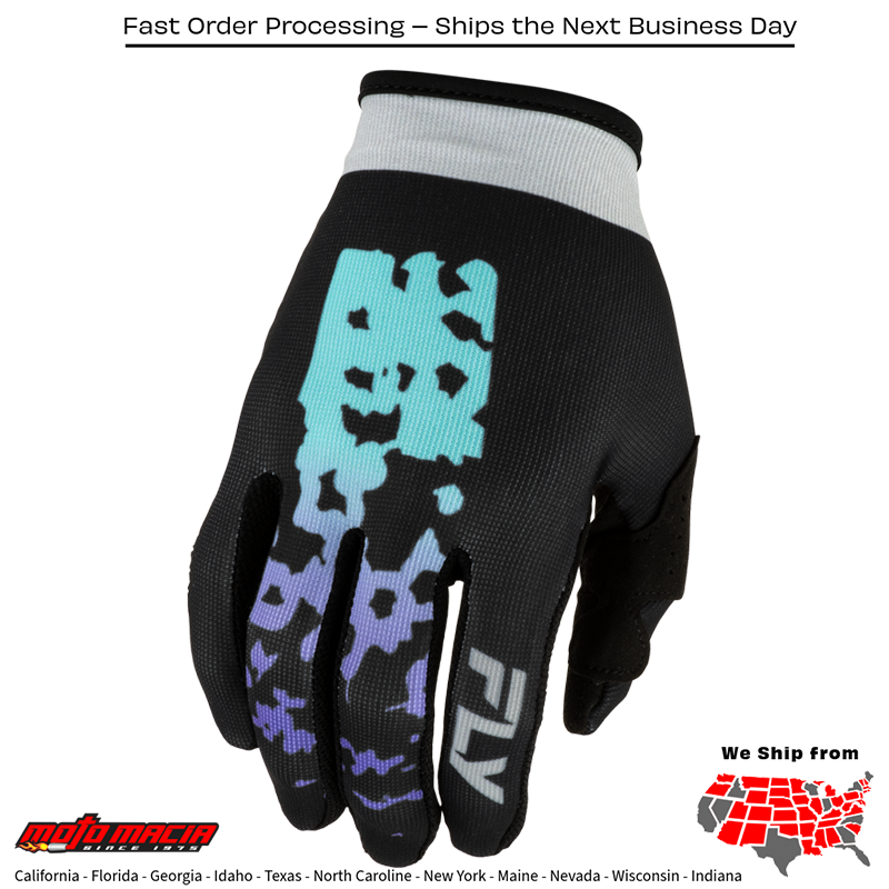 Lite Flake Gloves Black/Grey/Multi