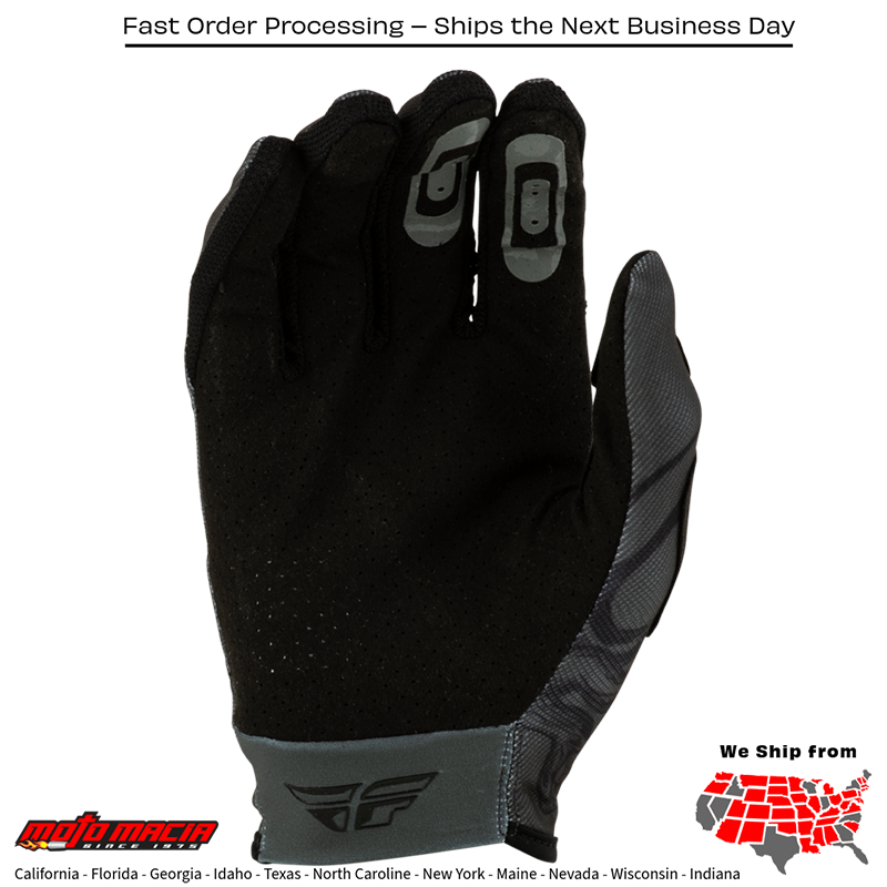 Lite Dark Series Gloves Grey/Black - Image 2