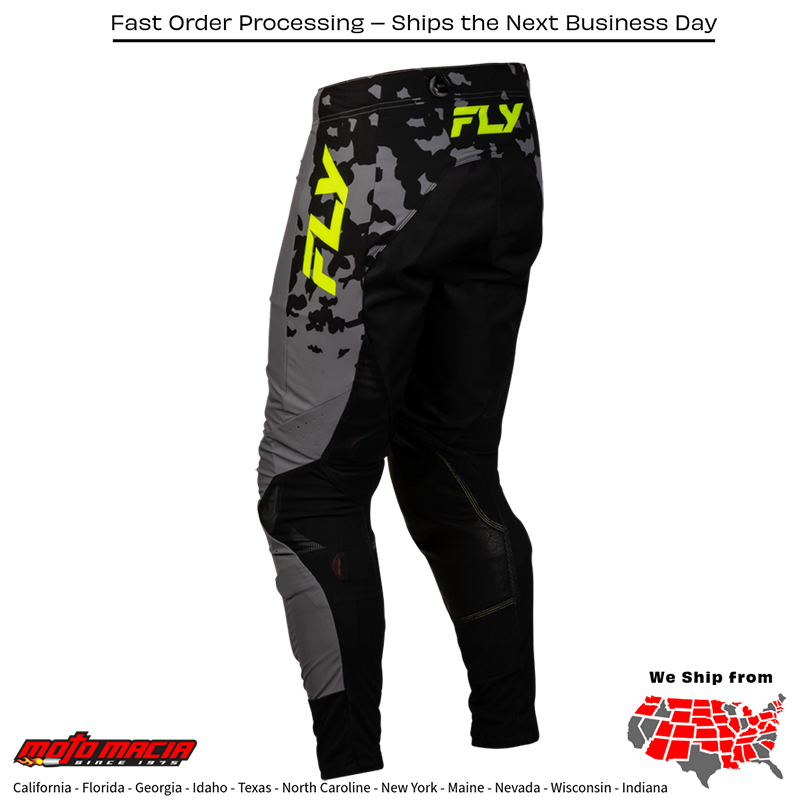Lite Flake Pants Grey/Hi-Vis/Black Sz - Image 2