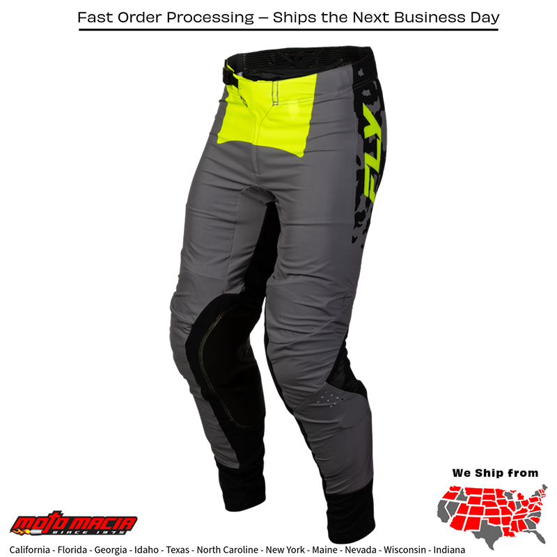 Lite Flake Pants Grey/Hi-Vis/Black Sz - Image 4