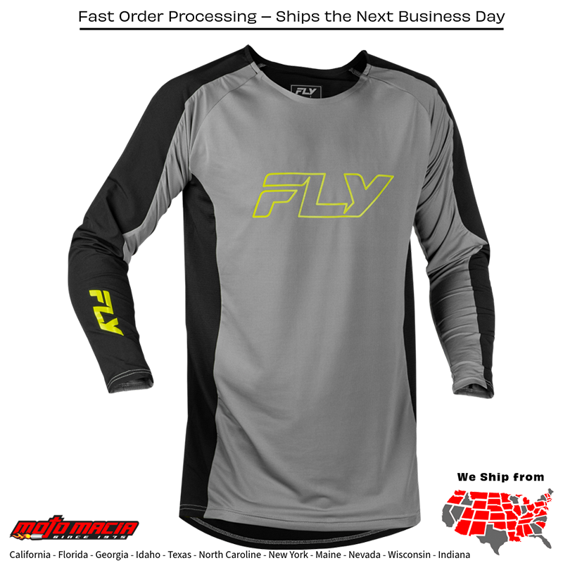 Patrol Elite Jersey Grey/Black/Hi-Vis