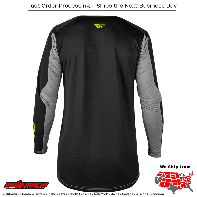 Patrol Elite Jersey Grey/Black/Hi-Vis - Image 2