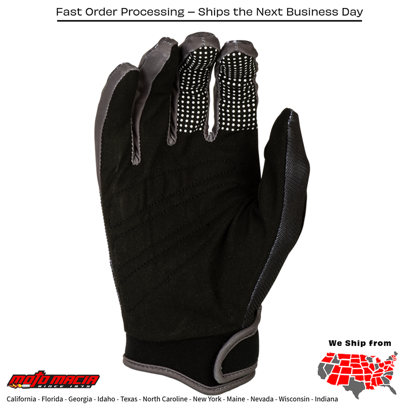 F-16 Lift Gloves White/Black - Image 2