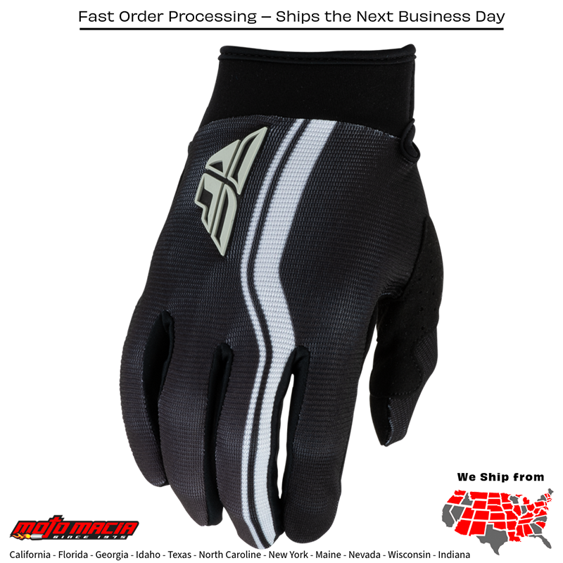 F-16 Raze Gloves Black/Grey