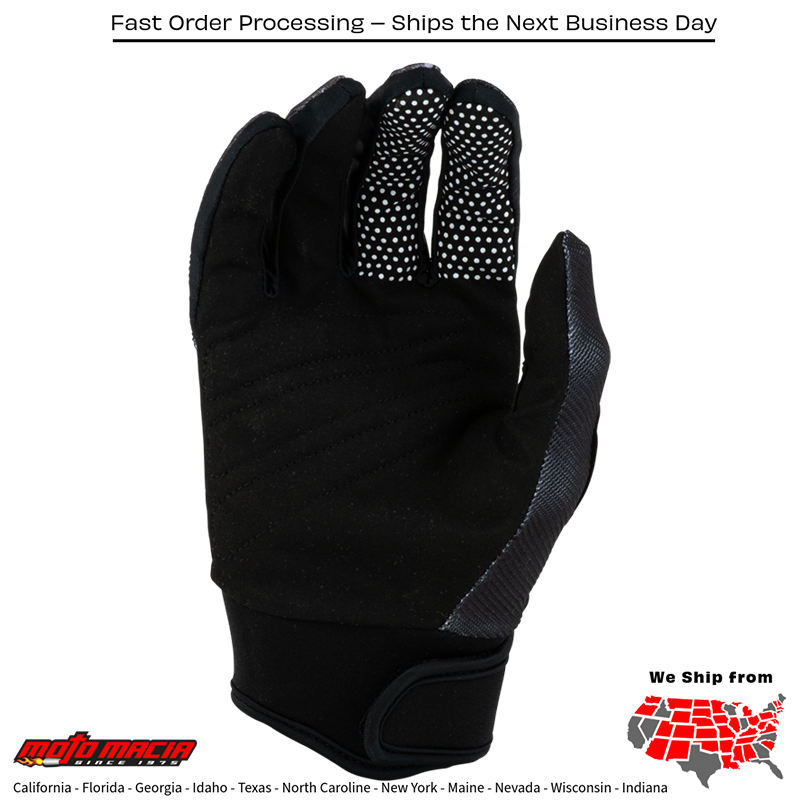 F-16 Raze Gloves Black/Grey - Image 2