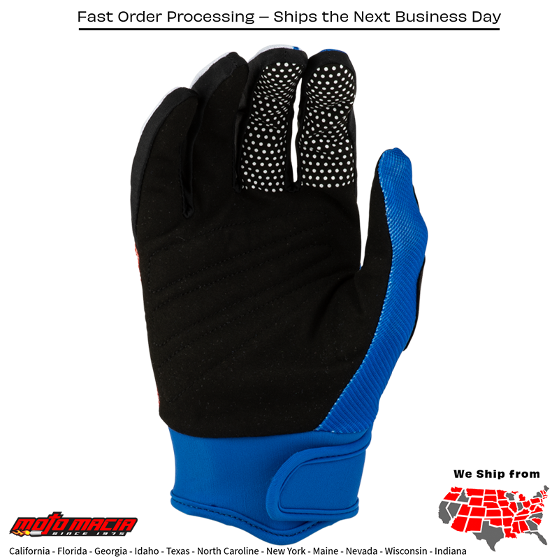 F-16 Raze Gloves Red/White/Blue - Image 2