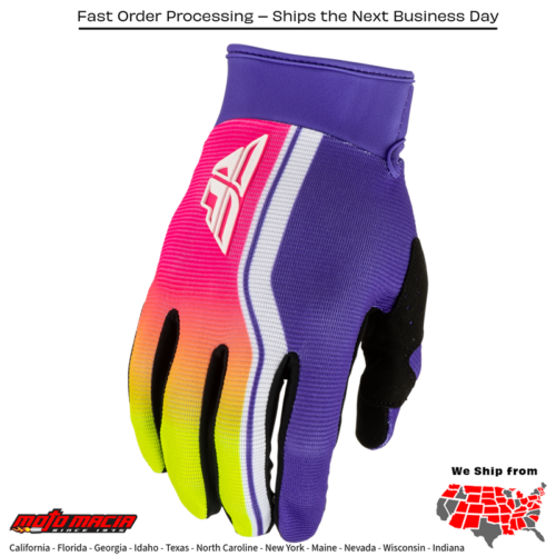 F-16 Raze Gloves Purple/Pink/Yellow