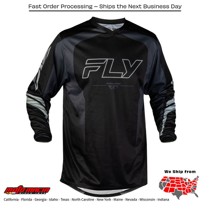 F-16 Raze Jersey Black/Grey